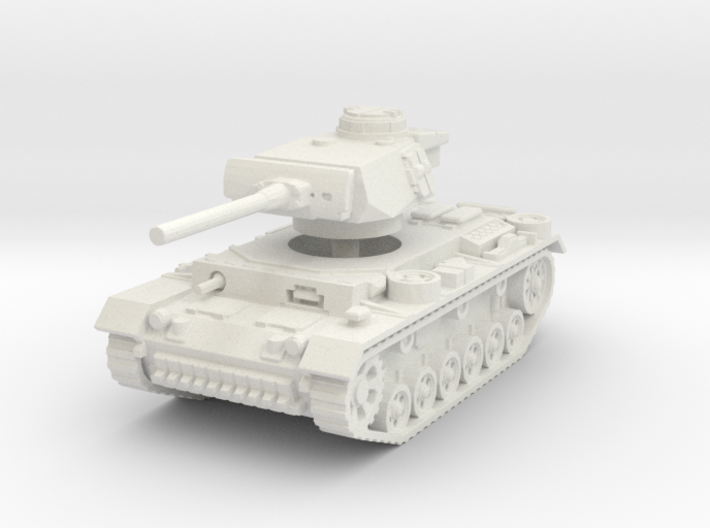 Panzer III L 1/100 3d printed