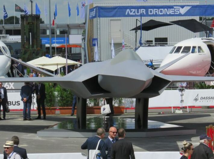 Dassault Aerospace NGF (New-Generation-Fighter) 3d printed 