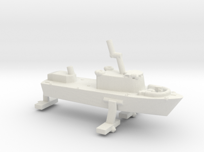 1/600 Scale USS Flagstaff 3d printed