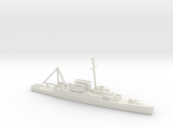 1/600 Scale USS Wantuck APD-125 3d printed