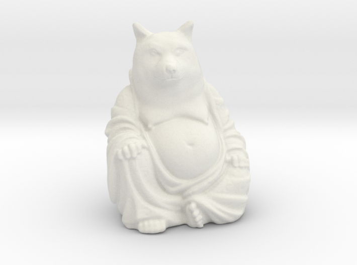 Doge Buddha 3d printed
