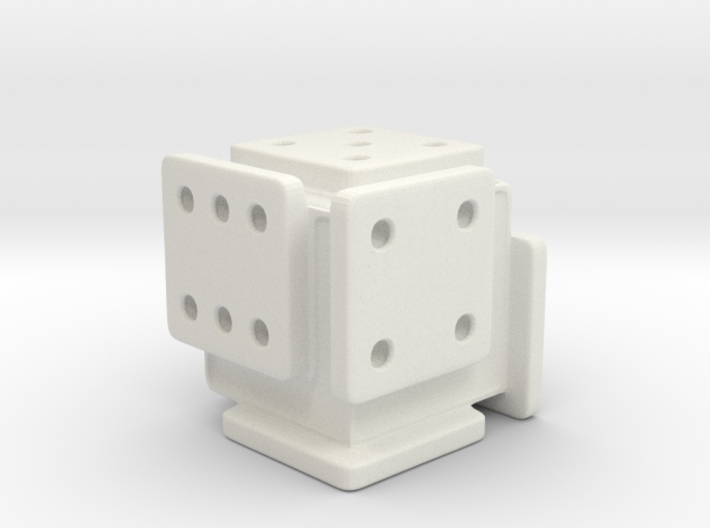Shifted Die (Small) 3d printed