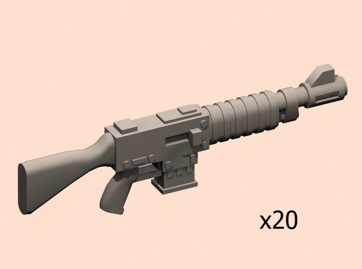 28mm M3 autoguns x20 3d printed 