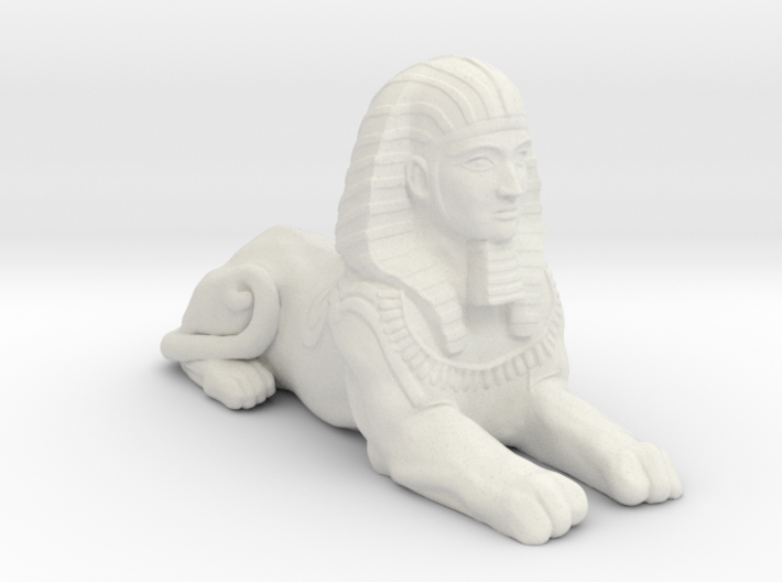 The Great Sphinx 3d printed