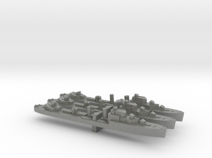 3pk Havant class destroyer 1:4800 WW2 3d printed