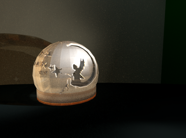 Fairy lantern globe  3d printed 