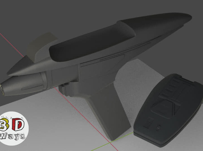 Star Trek III Phaser Search For Spock Pt 1 of 2 3d printed