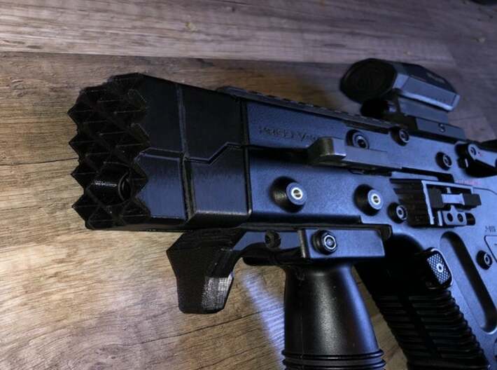 Front Mount for Strikeface for KWA Kriss Vector -  3d printed 