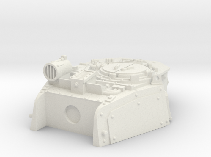 Turret for imperial tank 3d printed
