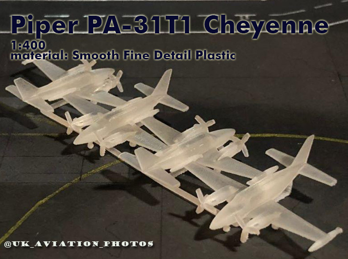 Piper PA-31T1 Cheyenne 3d printed