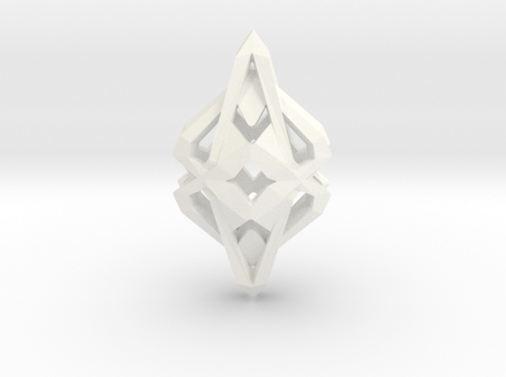 HEART TO HEART Intense, Pendant 3d printed 
