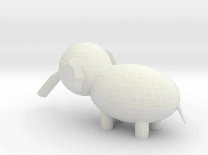 elephant 3d printed