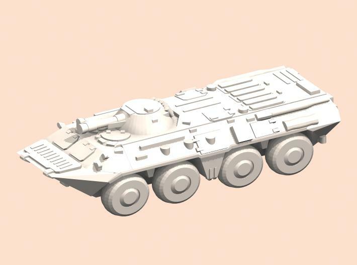 1/144 BTR-80 armored transport 3d printed