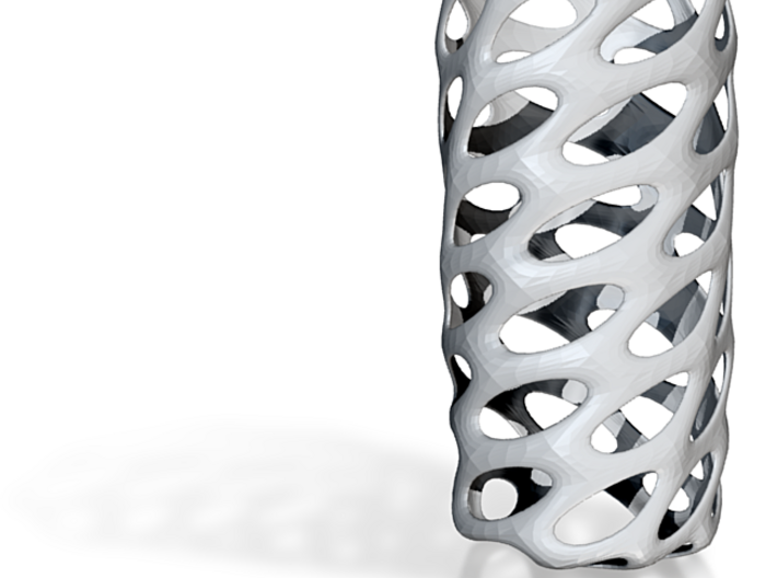 Twisted Vase Basic - Voronoi Style 3d printed