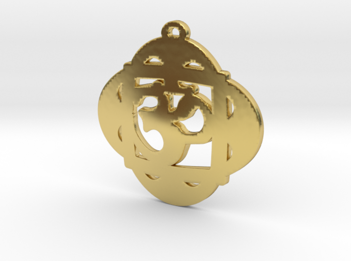 OM Pendant Fancy Light 3d printed