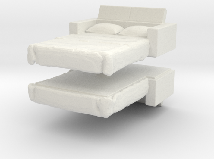 Sofa Bed (x2) 1/100 3d printed