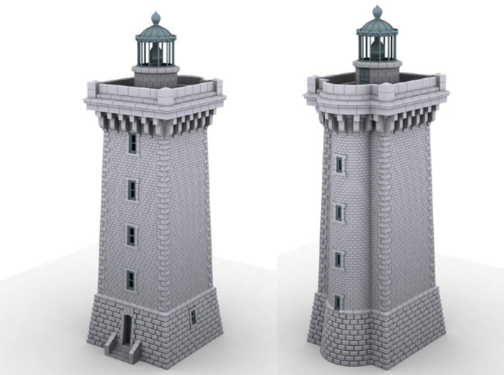 HOpb60b - Large brittany lighthouse 2 3d printed 