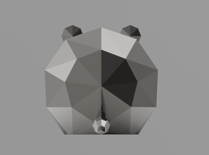 Polygonal Rat 3d printed 