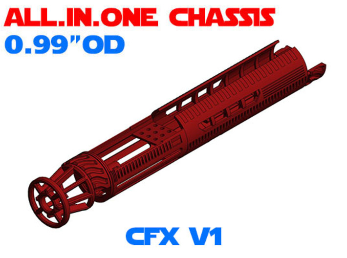 ALL.IN.ONE - 0.99&quot;OD - CFX V1 3d printed