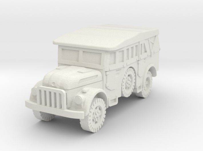 Steyr 1500 (covered) 1/76 3d printed