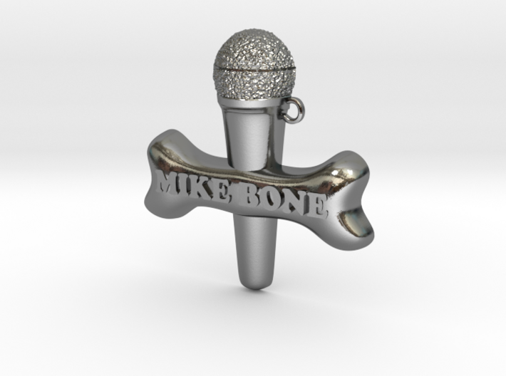 MIKE BONE Pendant 3d printed