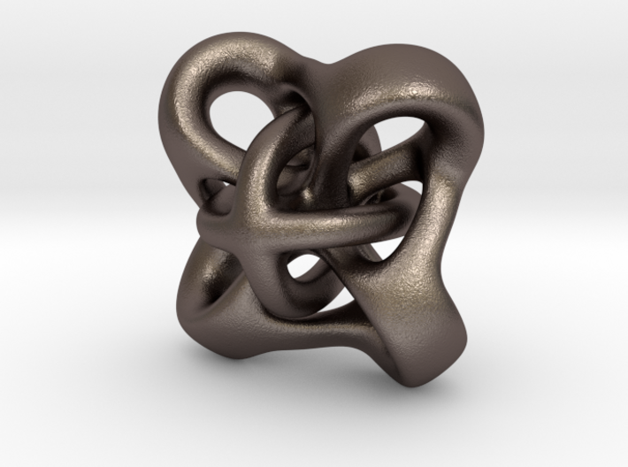 Twirly pendant 3d printed