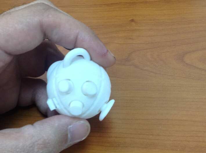 Fidget Sphere 3D Printed ,Customized with any Name 3d printed 
