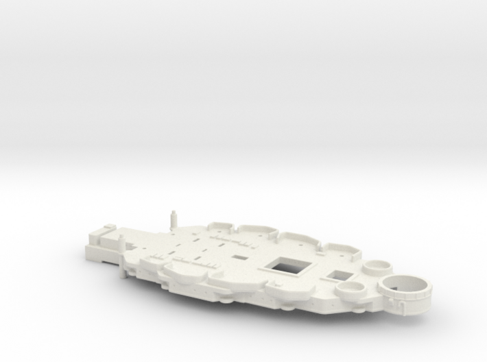 1/700 USS Nevada (1941) Casemate(No Deck) w/out5in 3d printed