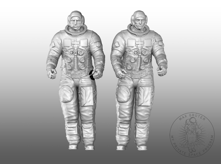 APOLLO LEM Astronauts 3d printed 