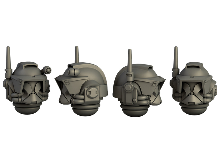 Primaris clone helmet Model 5 3d printed 