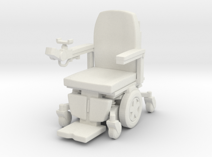 Wheelchair 03. 1:24 Scale 3d printed
