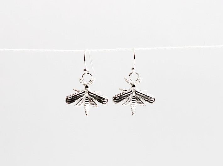 Thrips Earrings - Entomology Jewelry 3d printed