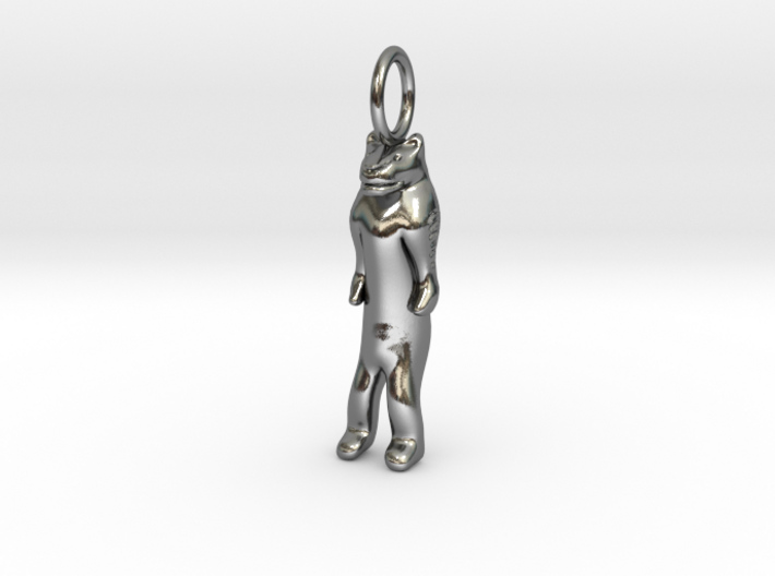 Lion-man Pendant - Archaeology Jewelry 3d printed 