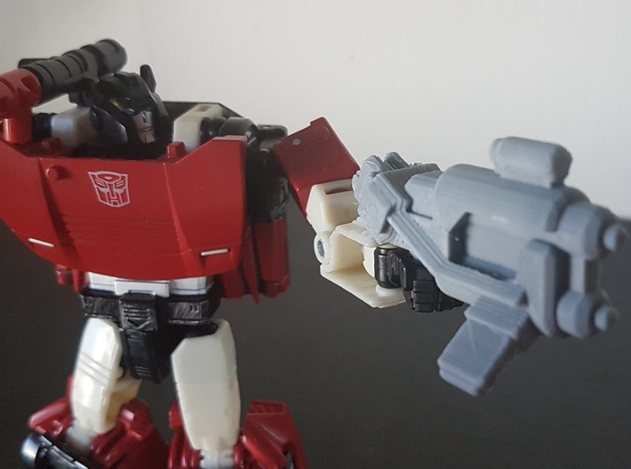 Transformers WFC Siege Subsonic Repeater  3d printed 