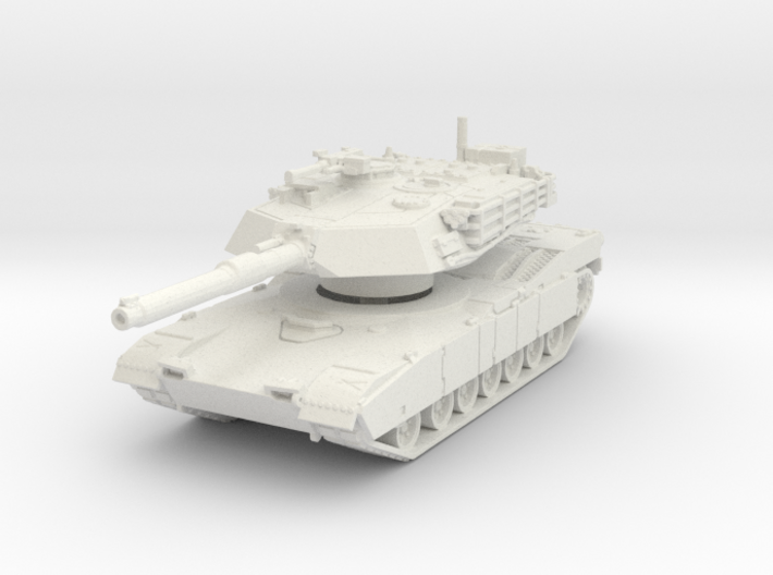 M1A1 AIM Abrams (mid) 1/100 3d printed