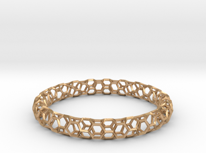 Honeycomb Bracelet 3d printed