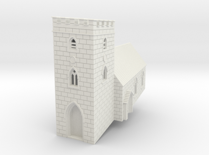 ps100-3d-perspective-church1 3d printed