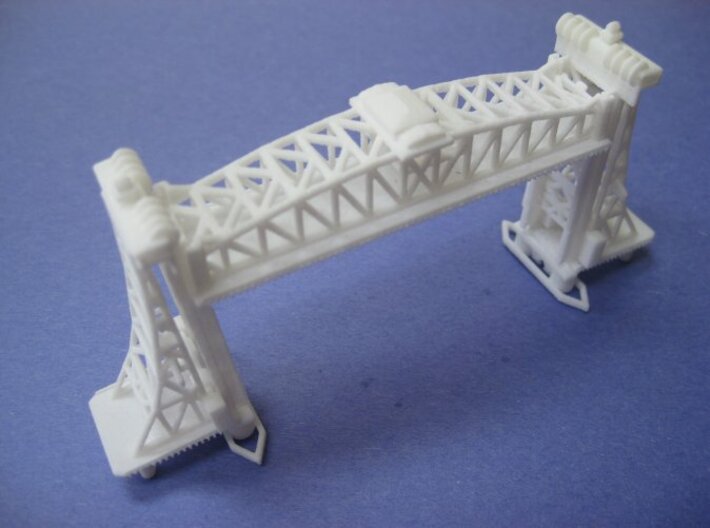 Tees Newport Bridge (1:1200) 3d printed 