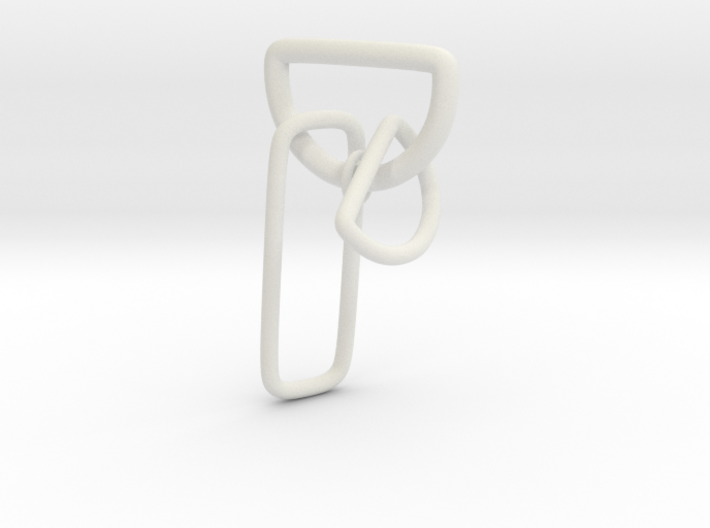 D-Link earring without post 3d printed