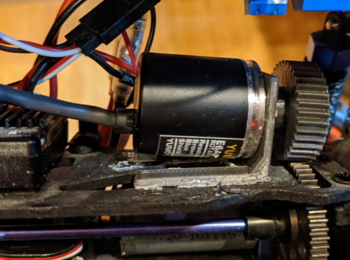 6mm shaft gear for encoder 3d printed 