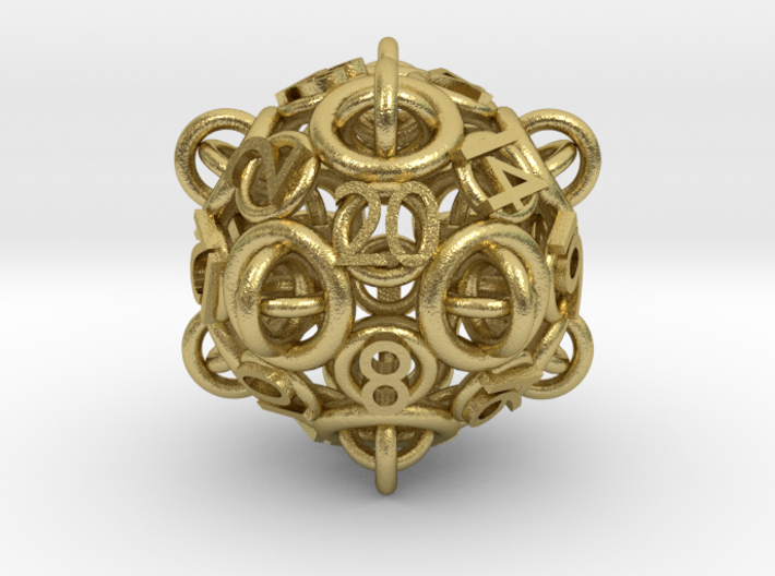 The Untitled D20 3d printed