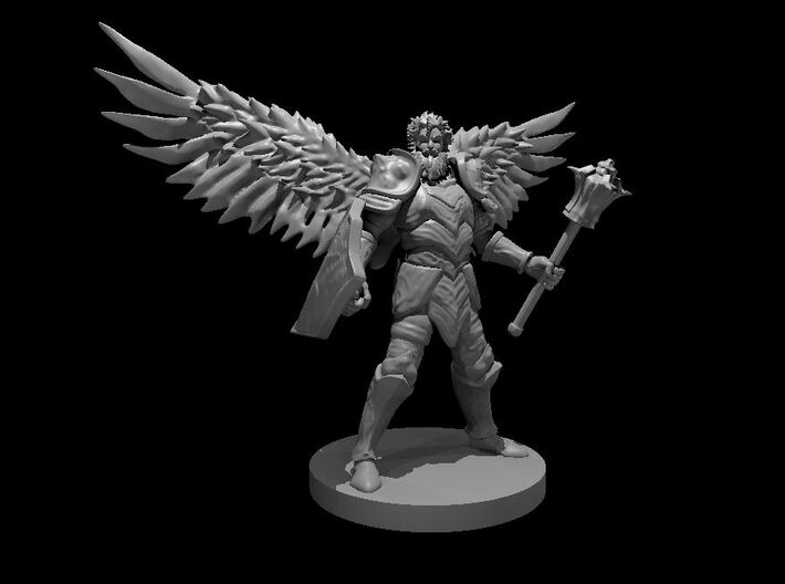 Aasimar Male Nature Cleric 3d printed