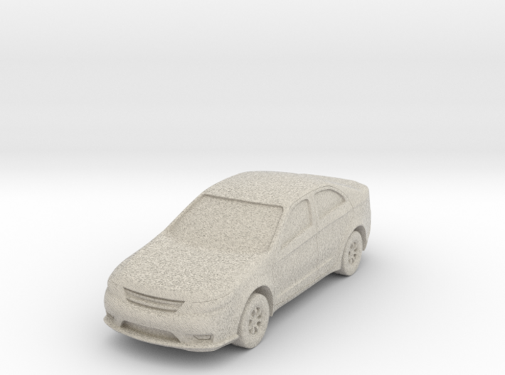 Car at 1&quot;=8' Scale 3d printed