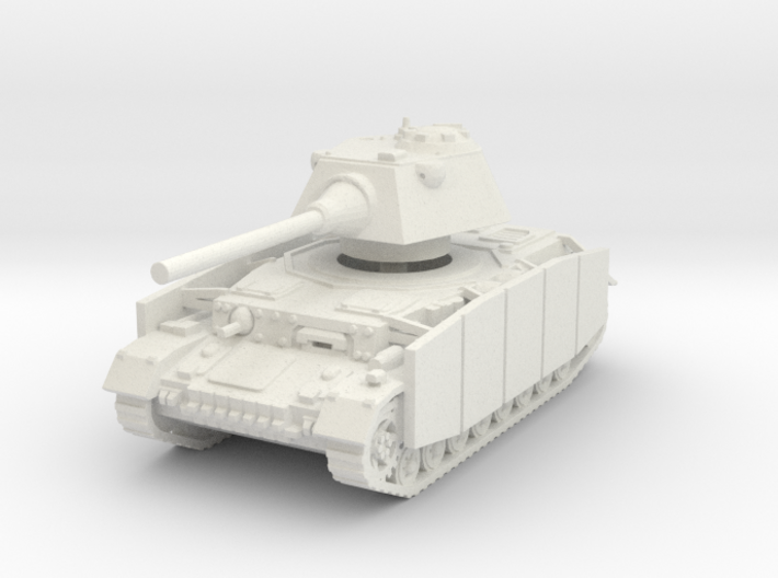 Panzer IV S (Schurzen) 1/100 3d printed