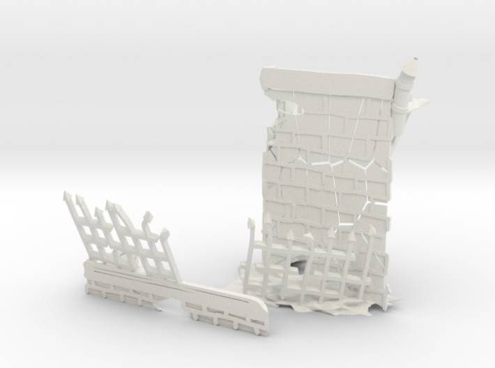 Brave Victorian Building. 3d printed
