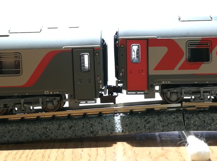 N scale NEM355 Hard to uncoupling type Rapido coup 3d printed 