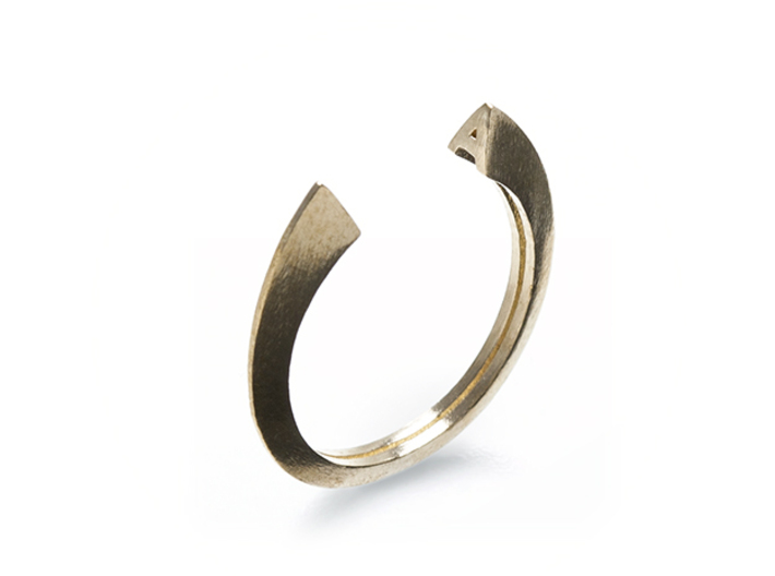 A Ring (slim) 3d printed