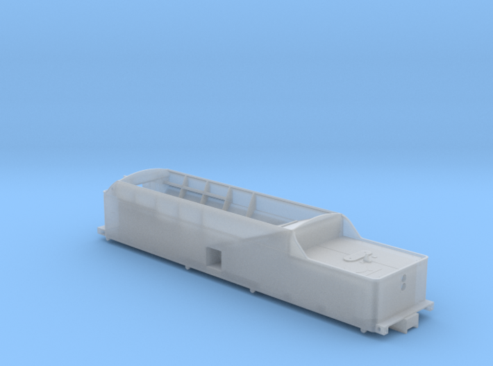 HO Scale Chessie Steam Special Auxiliary Tender 3d printed