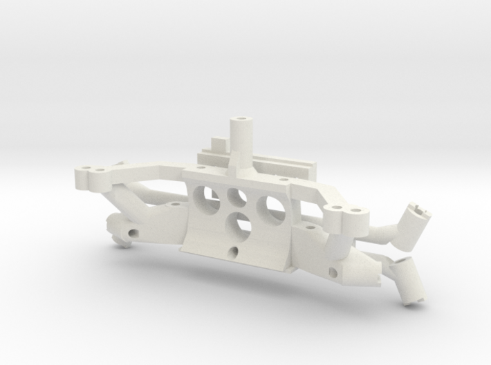 JRP V7 motor mount plastic parts for PN chassis 3d printed