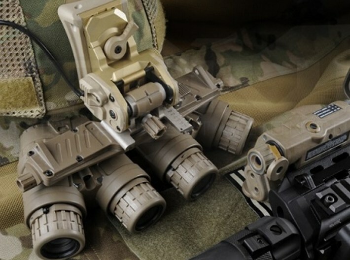 1/30 scale SOCOM NVG-18 night vision goggles x 10 3d printed 